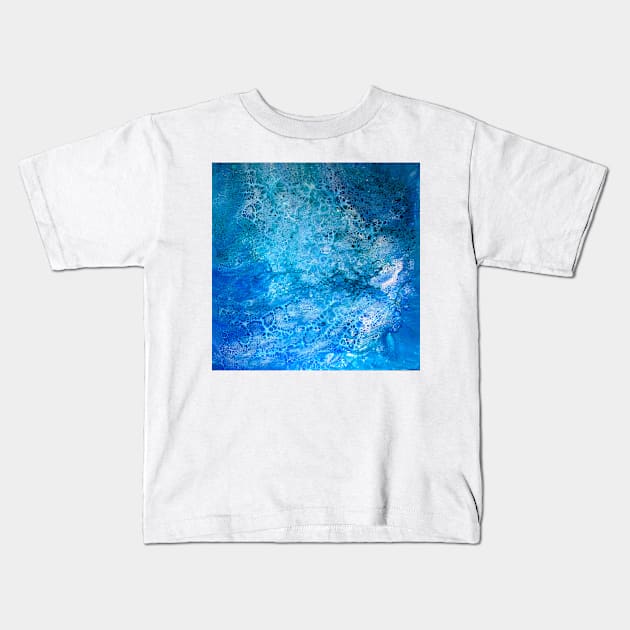 Snowflakes Kids T-Shirt by PolSmart